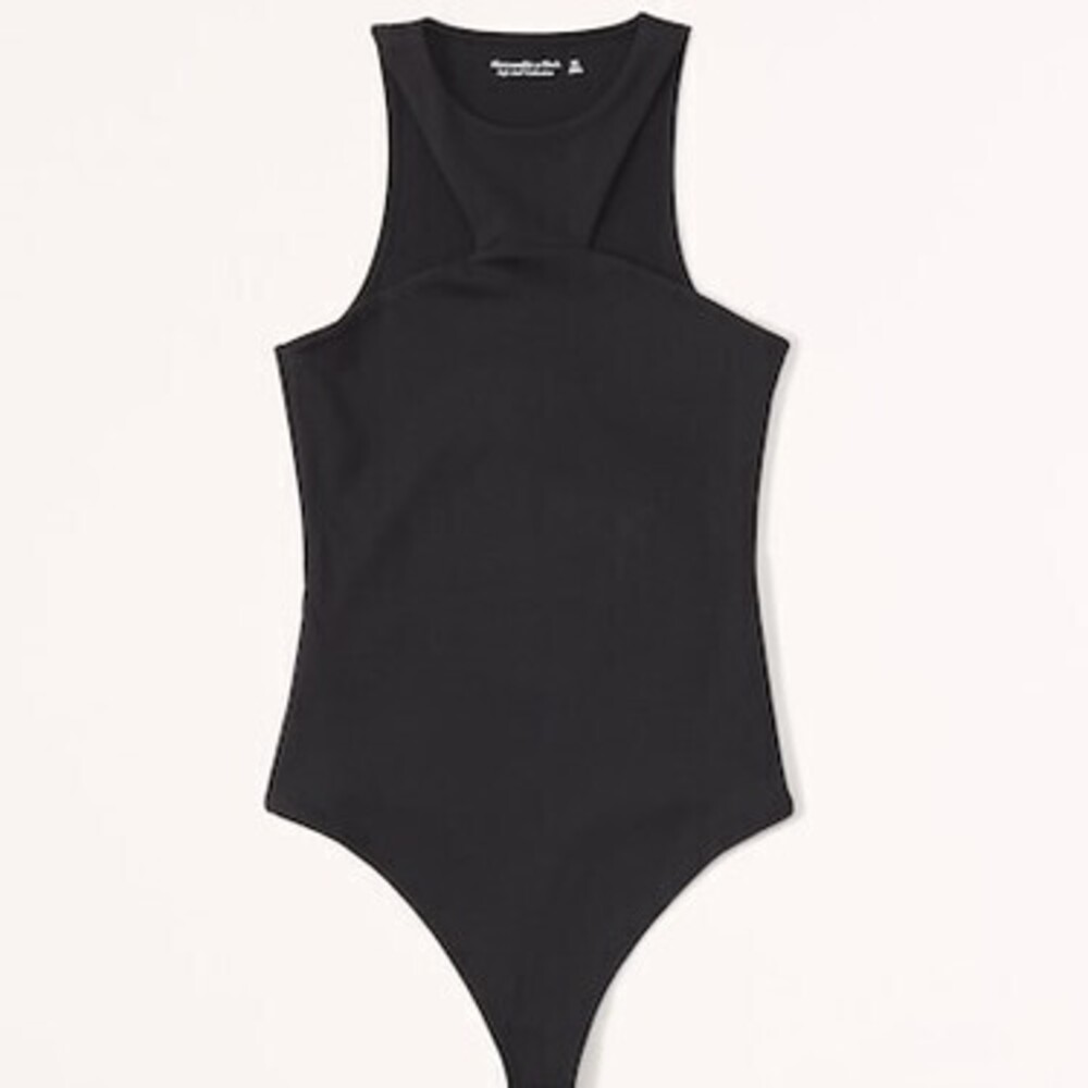Seamless Fabric High-Neck Bodysuit